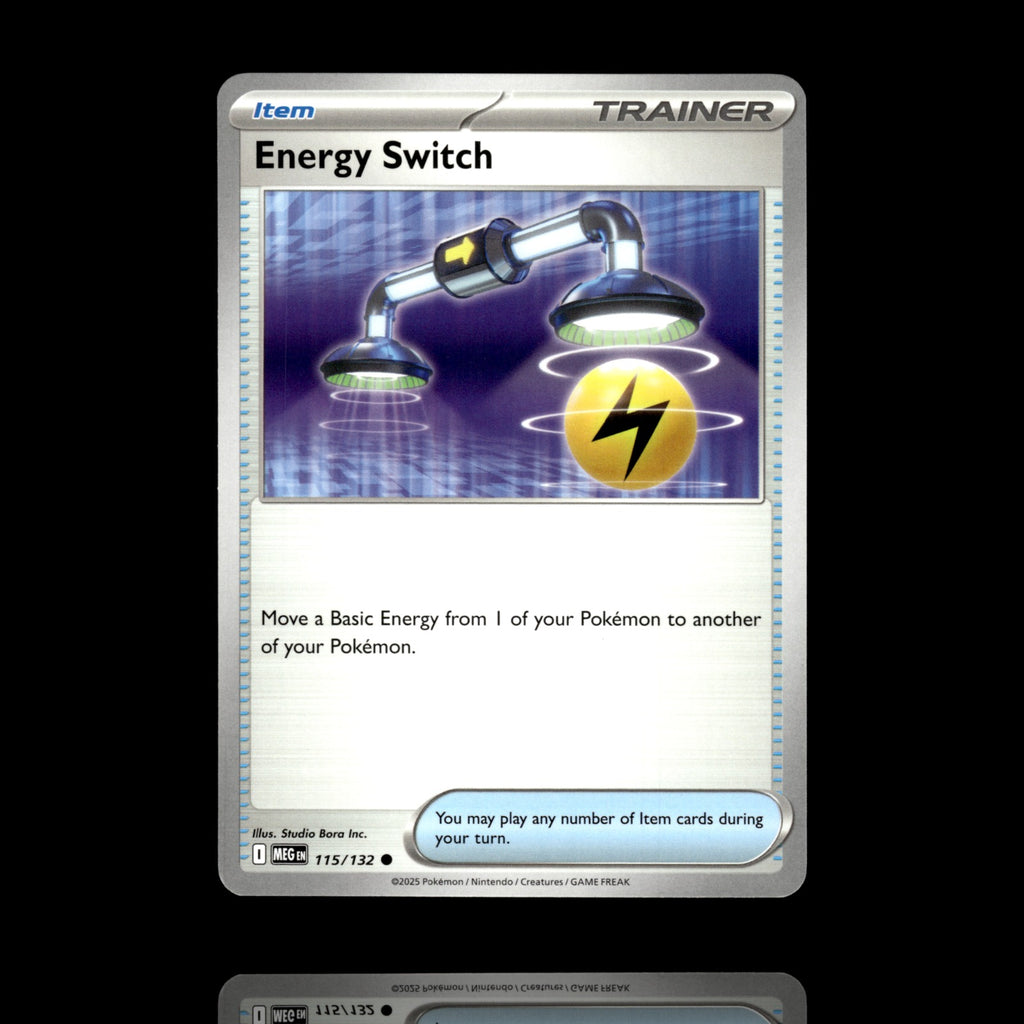 ▸ Energy Switch | ME01: Mega Evolution | Common | 115/132 | NM