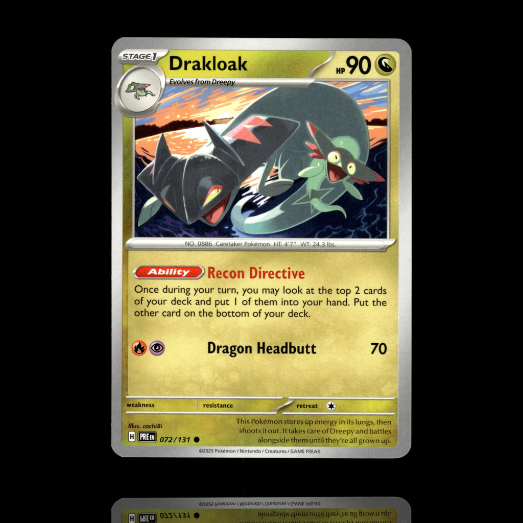 ▸ Drakloak | SV: Prismatic Evolutions | Common | 072/131 | NM