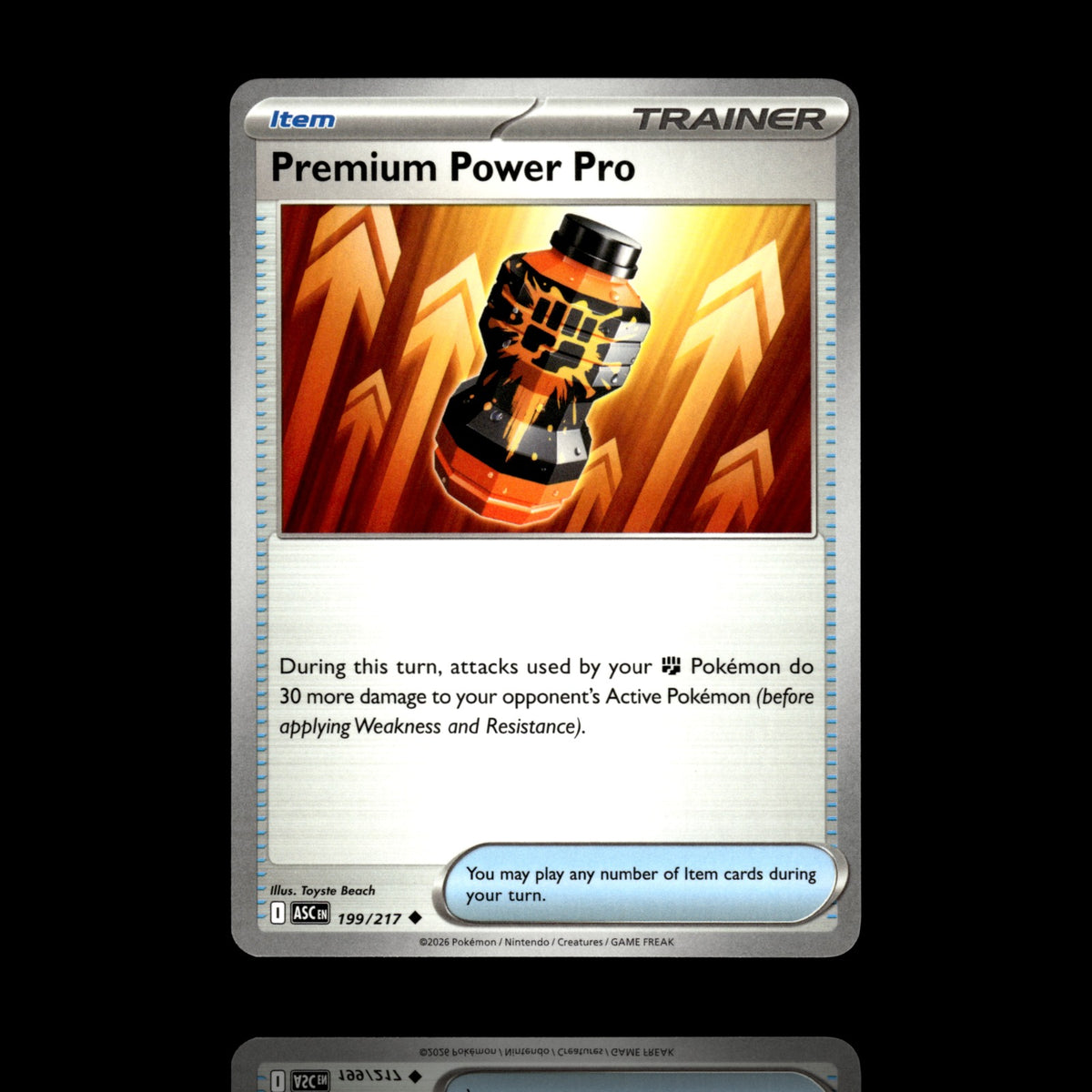 ▸ Premium Power Pro | ME: Ascended Heroes | Uncommon | 199/217 | NM