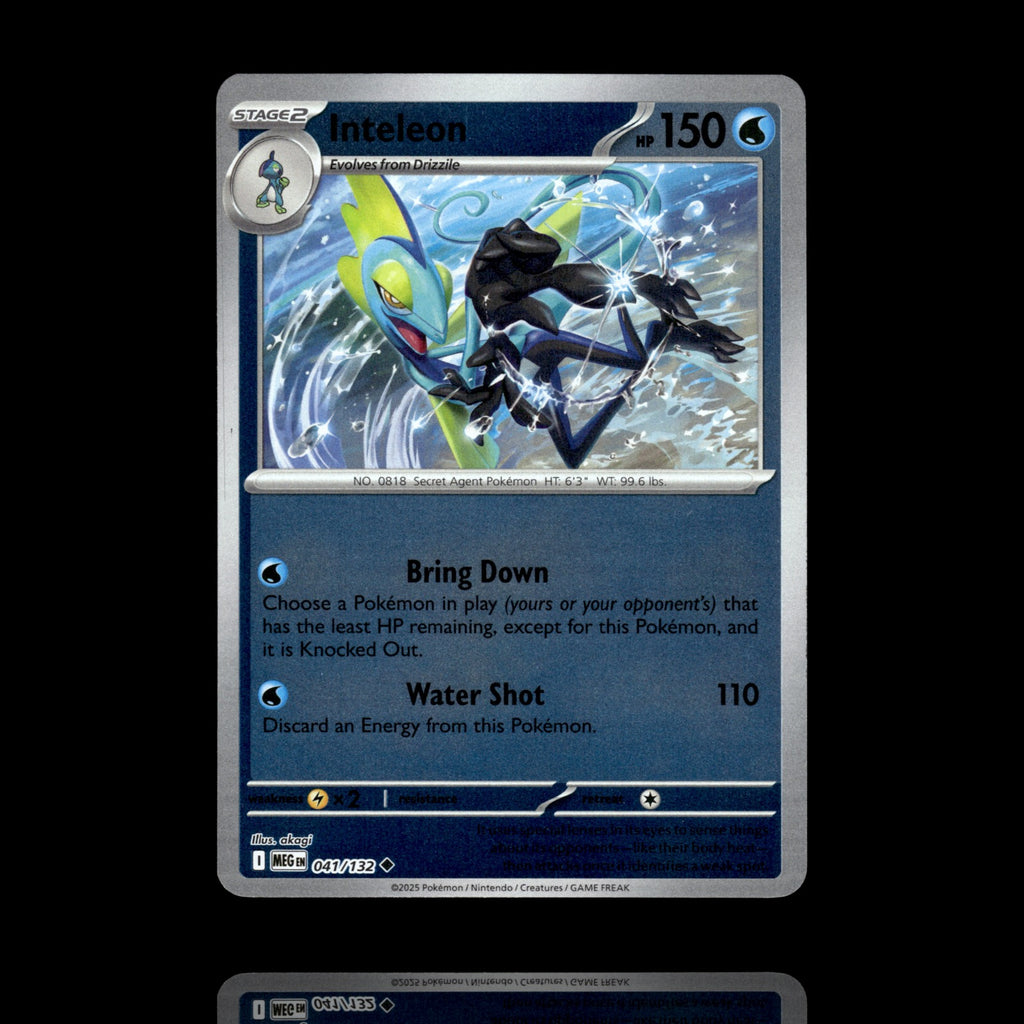 ▸ Inteleon | ME01: Mega Evolution | Reverse Holo | 041/132 | NM