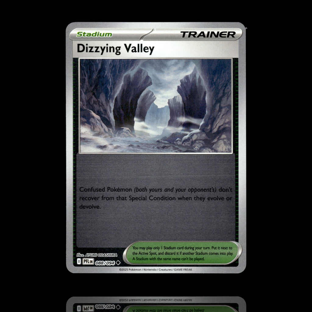 ▸ Dizzying Valley | ME02: Phantasmal Flames | Reverse Holo | 088/094 | NM