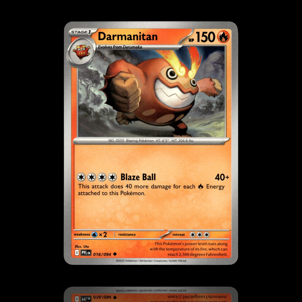 ▸ Darmanitan | ME02: Phantasmal Flames | Uncommon | 016/094 | NM