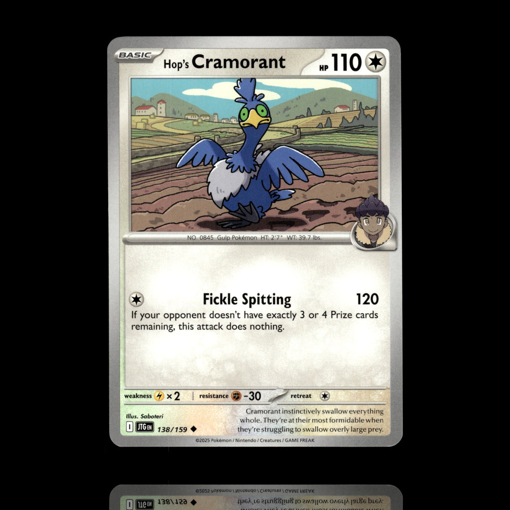 ▸ Hop's Cramorant | SV09: Journey Together | Uncommon | 138/159 | NM