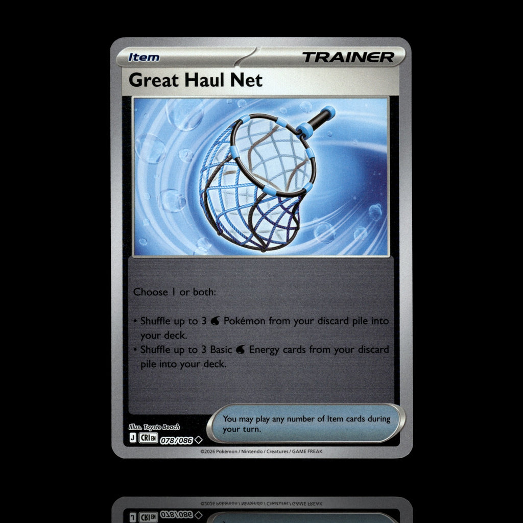 ▸ Great Haul Net | ME04: Chaos Rising | Reverse Holo | 078/086 | NM