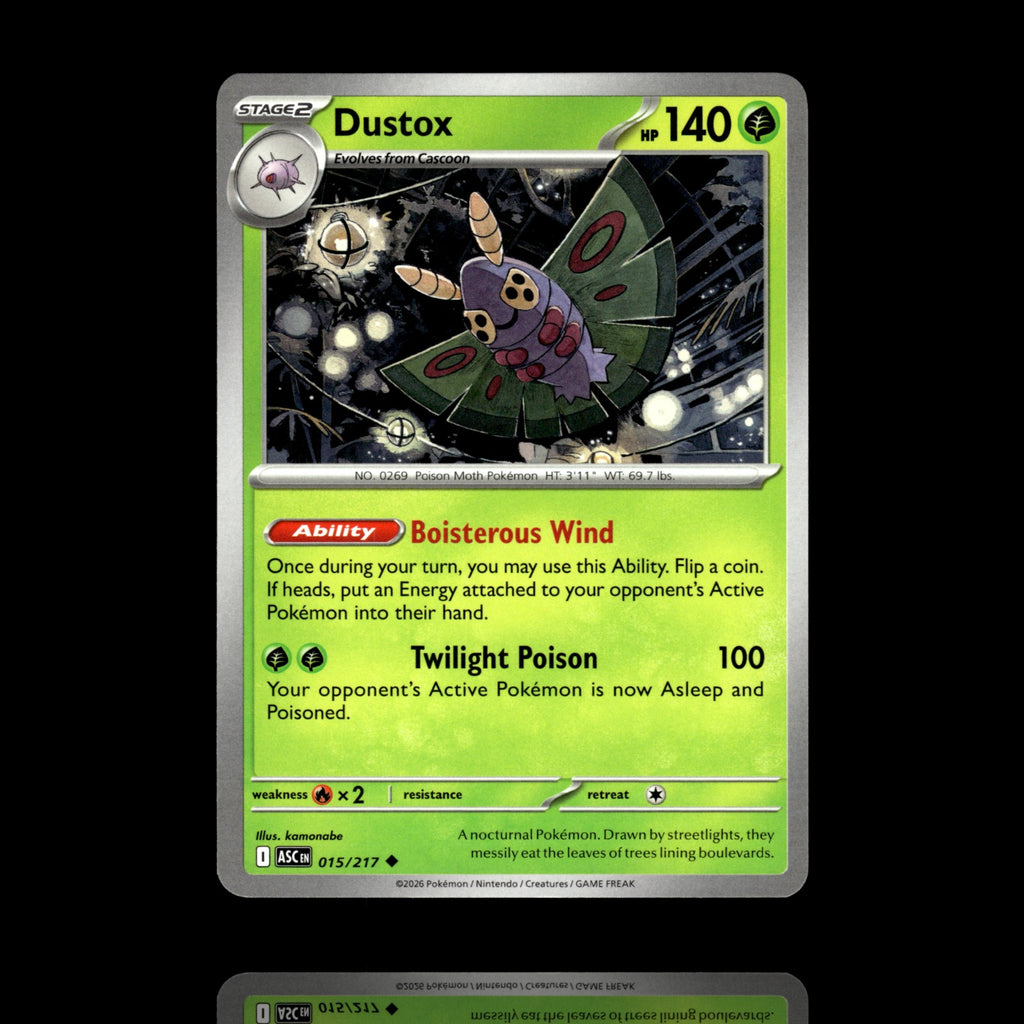 ▸ Dustox | ME: Ascended Heroes | Uncommon | 015/217 | NM