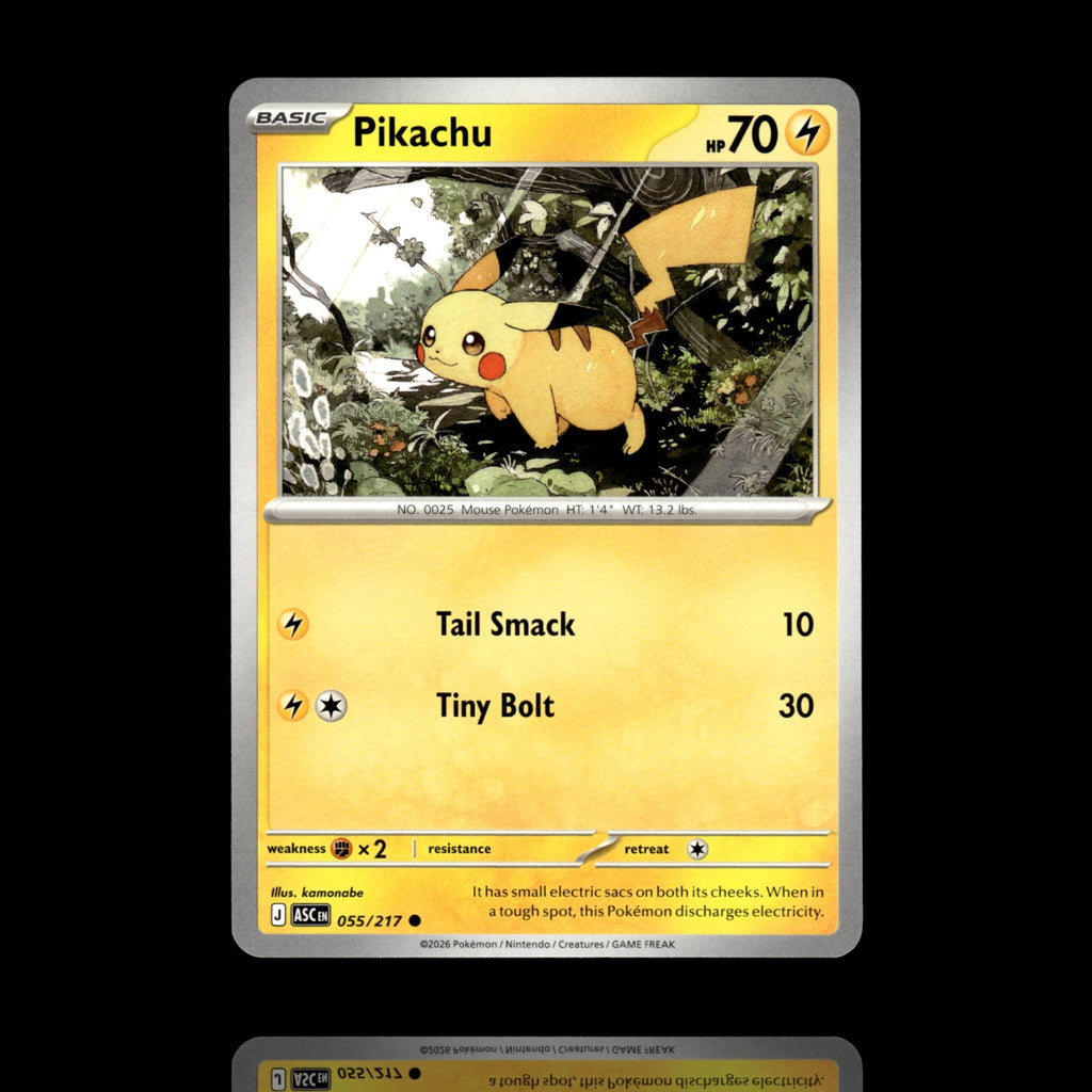 ▸ Pikachu | ME: Ascended Heroes | Common | 055/217 | NM