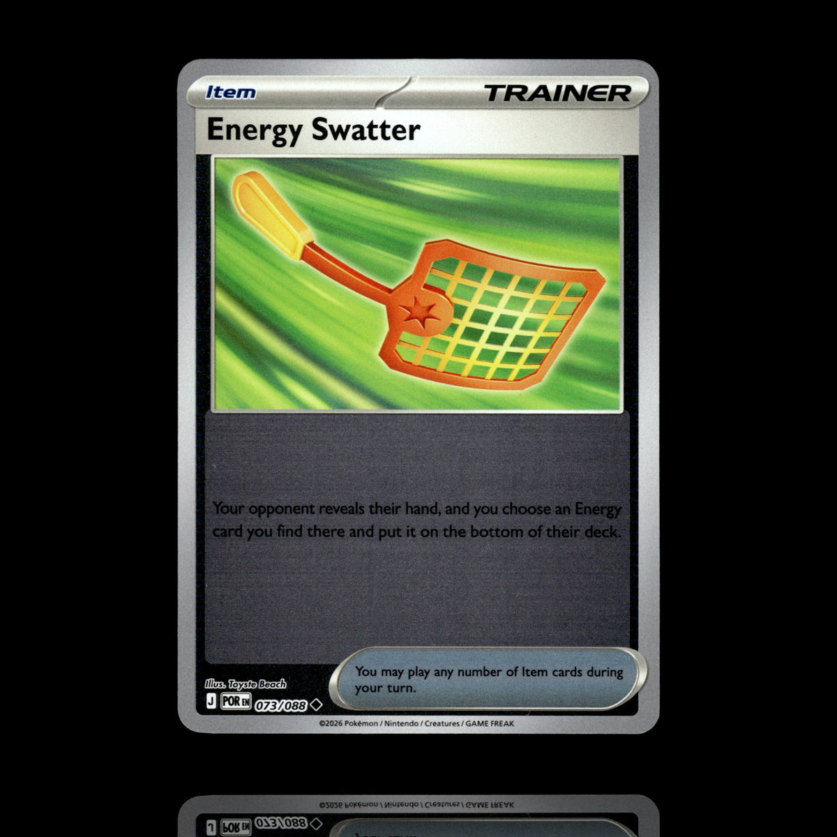 ▸ Energy Swatter | ME03: Perfect Order | Reverse Holo | 073/088 | NM