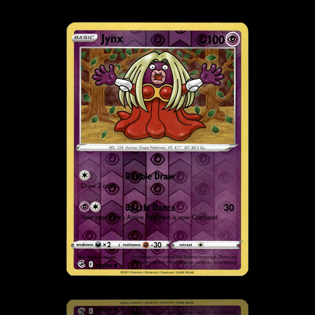 ▸ Jynx | SWSH08: Fusion Strike | Reverse Holo | 112/264 | NM