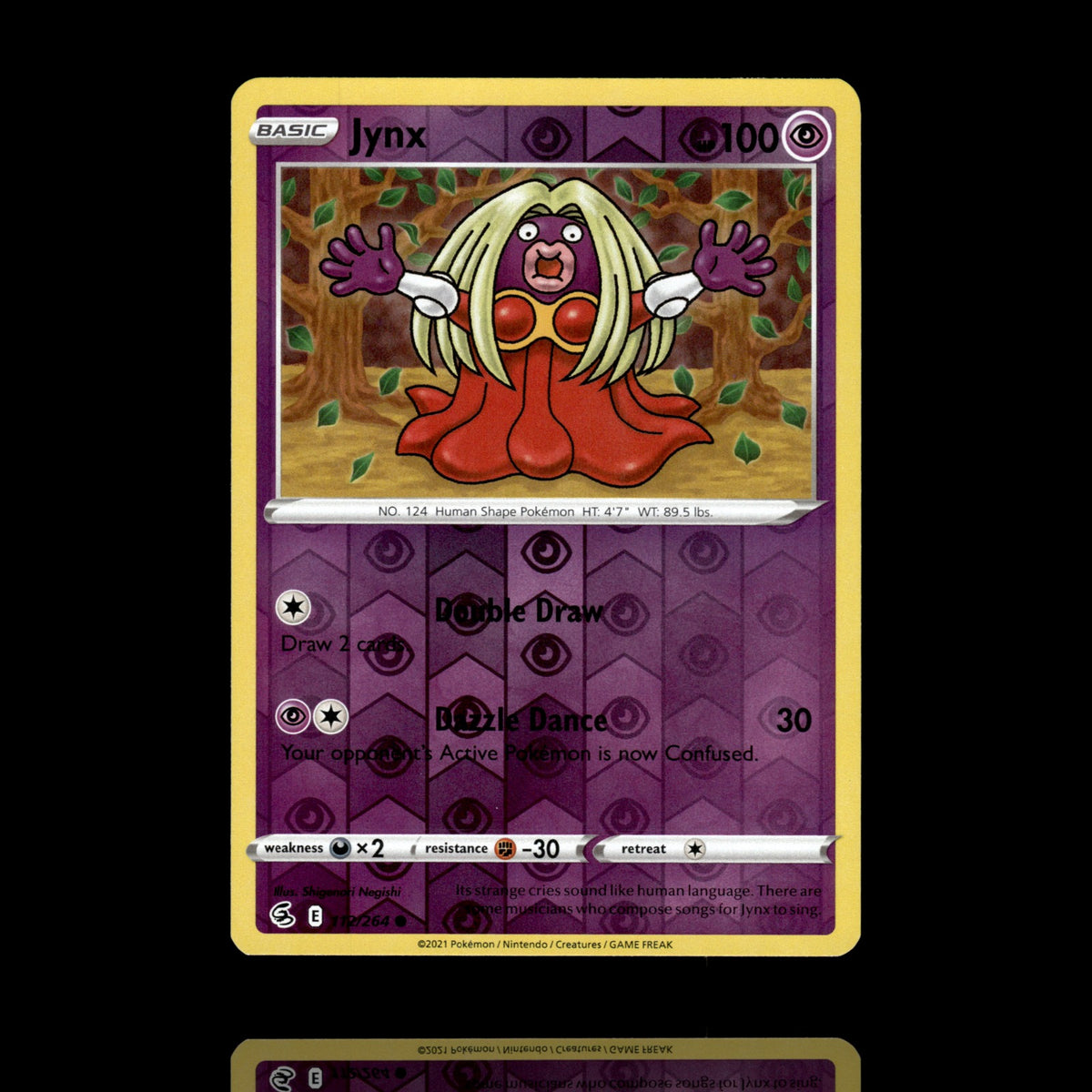 ▸ Jynx | SWSH08: Fusion Strike | Reverse Holo | 112/264 | NM