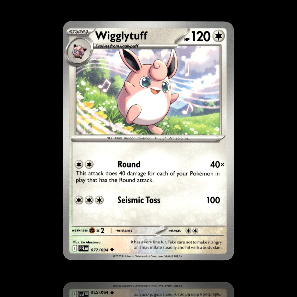 ▸ Wigglytuff | ME02: Phantasmal Flames | Uncommon | 077/094 | NM
