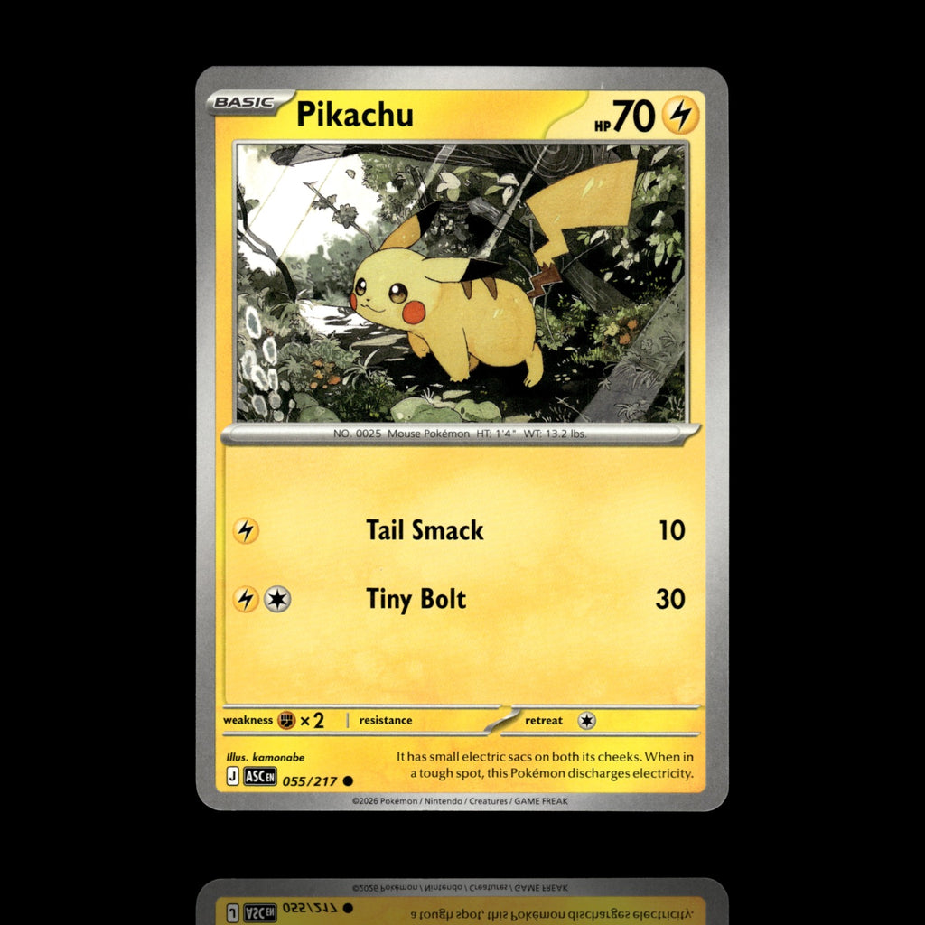 ▸ Pikachu | ME: Ascended Heroes | Common | 055/217 | NM