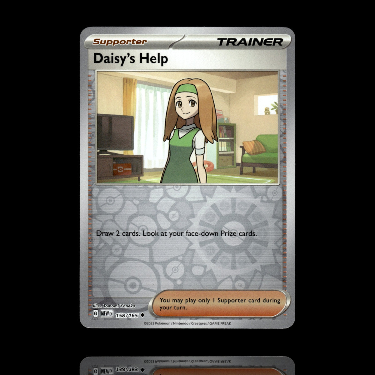 ▸ Daisy's Help | SV: Scarlet & Violet 151 | Reverse Holo | 158/165 | NM