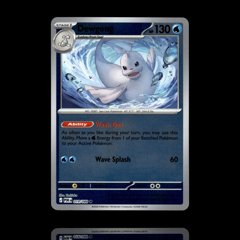 ▸ Dewgong | ME03: Perfect Order | Reverse Holo | 019/088 | NM