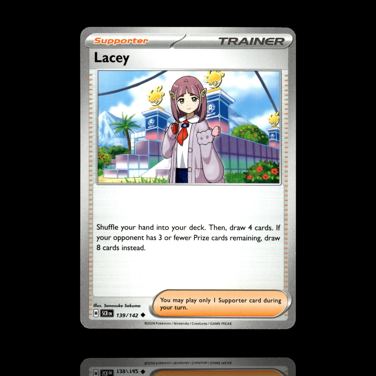 ▸ Lacey | SV07: Stellar Crown | Uncommon | 139/142 | NM