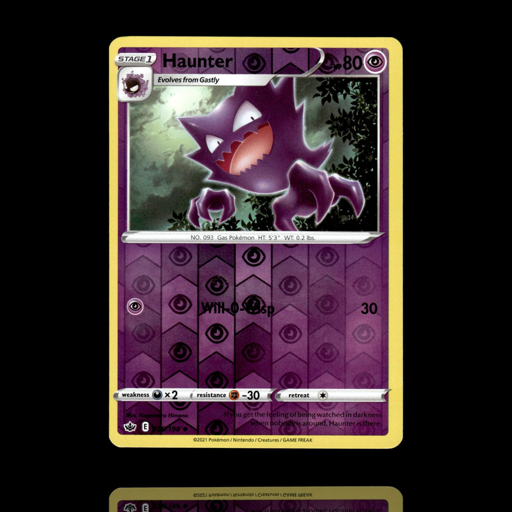 ▸ Haunter | SWSH06: Chilling Reign | Reverse Holo | 056/198 | NM