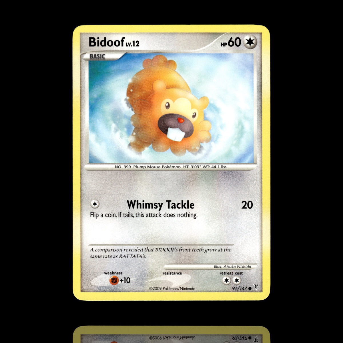 ▸ Bidoof | Supreme Victors | Common | 91 | NM
