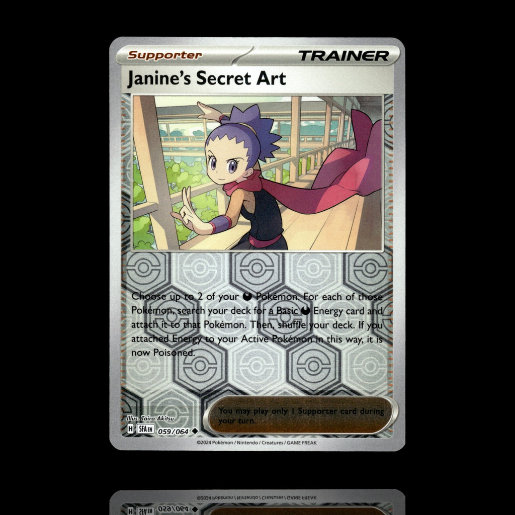 ▸ Janine's Secret Art | SV: Shrouded Fable | Reverse Holo | 059/064 | NM