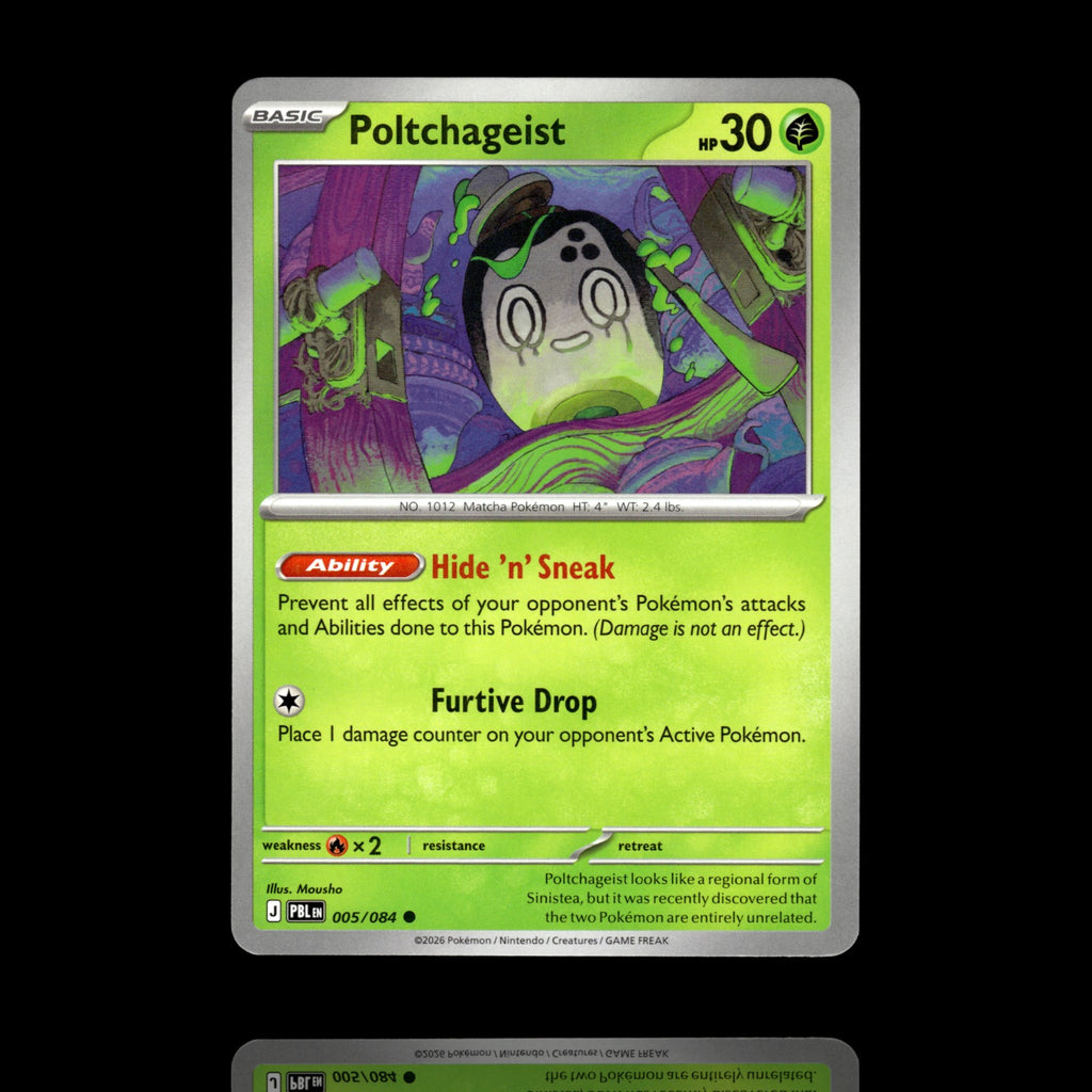 ▸ Poltchageist | ME05: Pitch Black | Common | 005/084 | NM