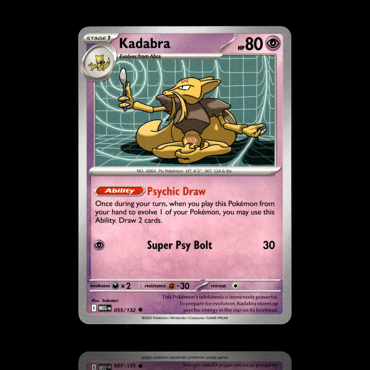 ▸ Kadabra | ME01: Mega Evolution | Uncommon | 055/132 | NM