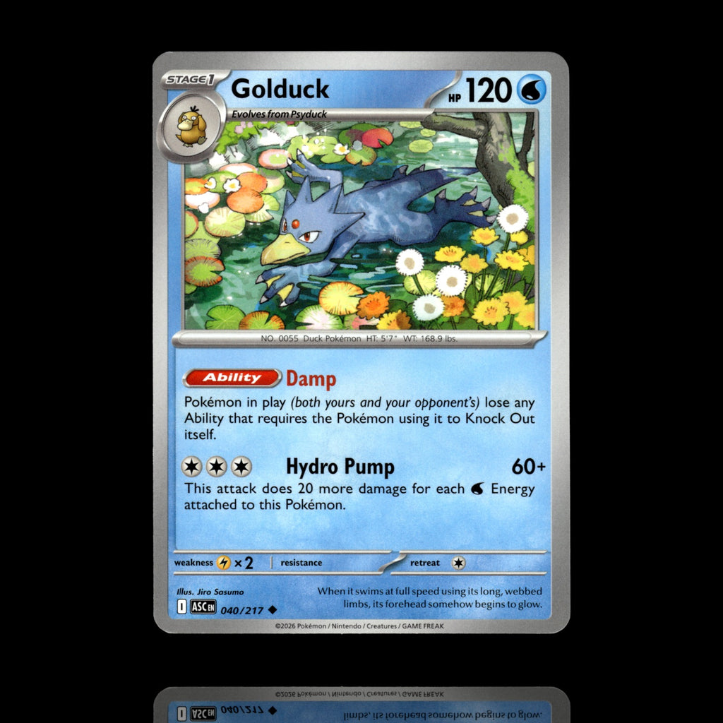 ▸ Golduck | ME: Ascended Heroes | Uncommon | 040/217 | NM