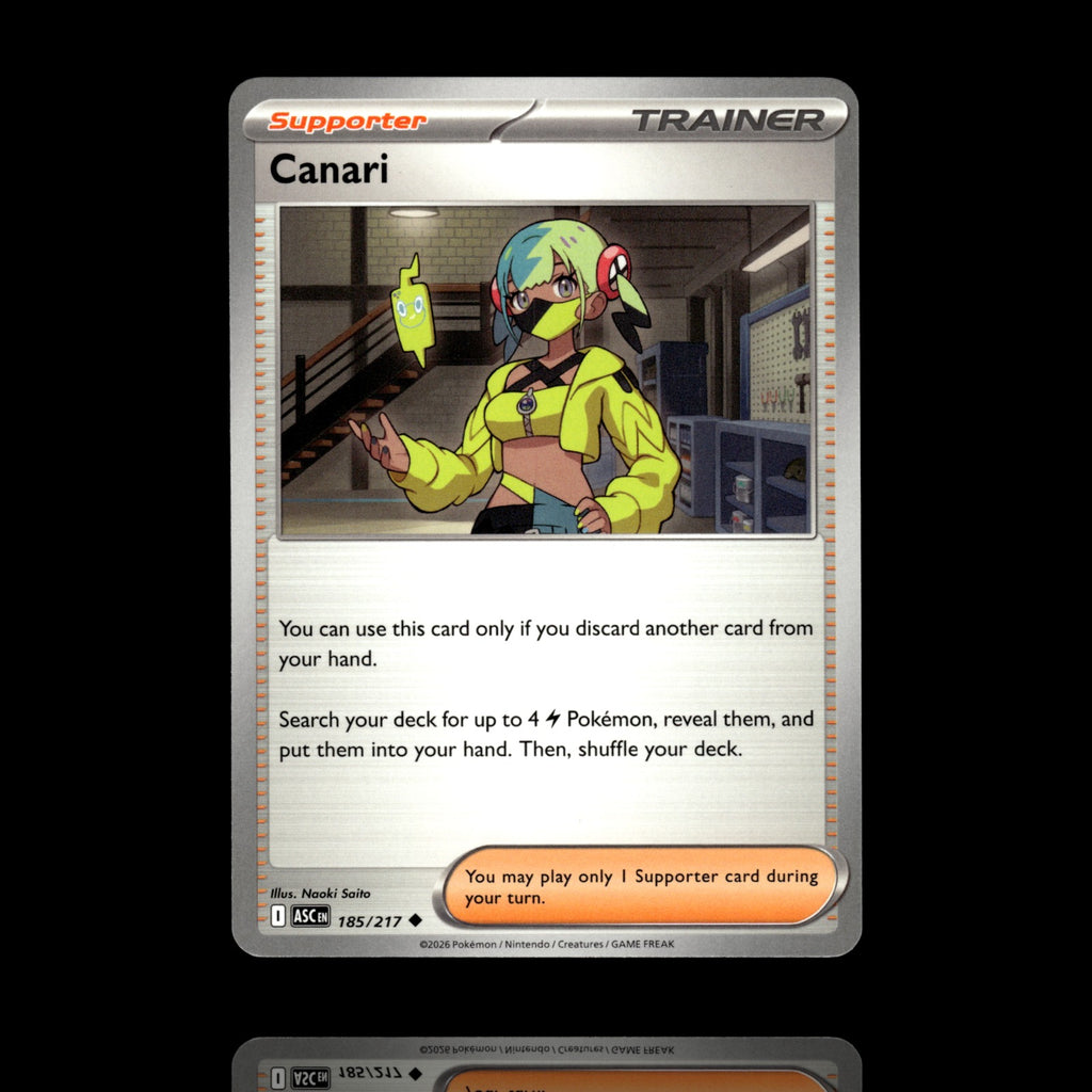 ▸ Canari | ME: Ascended Heroes | Uncommon | 185/217 | NM