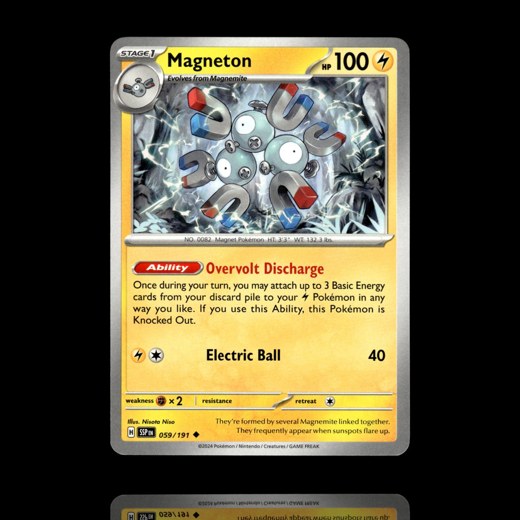 ▸ Magneton | SV08: Surging Sparks | Uncommon | 059/191 | NM