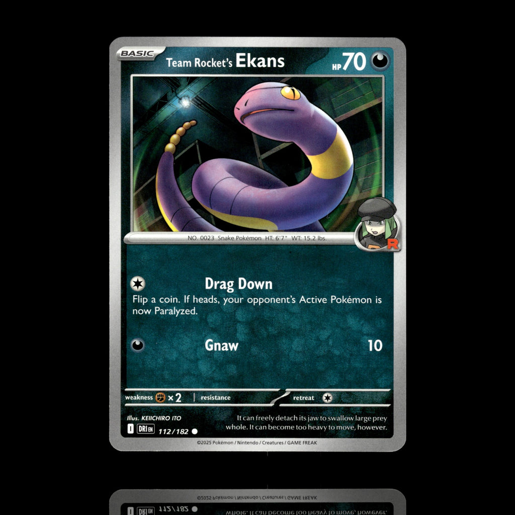▸ Team Rocket's Ekans | SV10: Destined Rivals | Common | 112/182 | NM