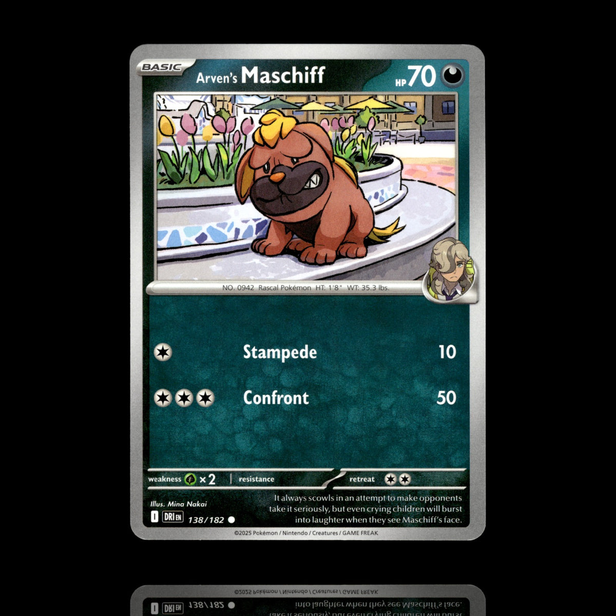 ▸ Arven's Maschiff | SV10: Destined Rivals | Common | 138/182 | NM