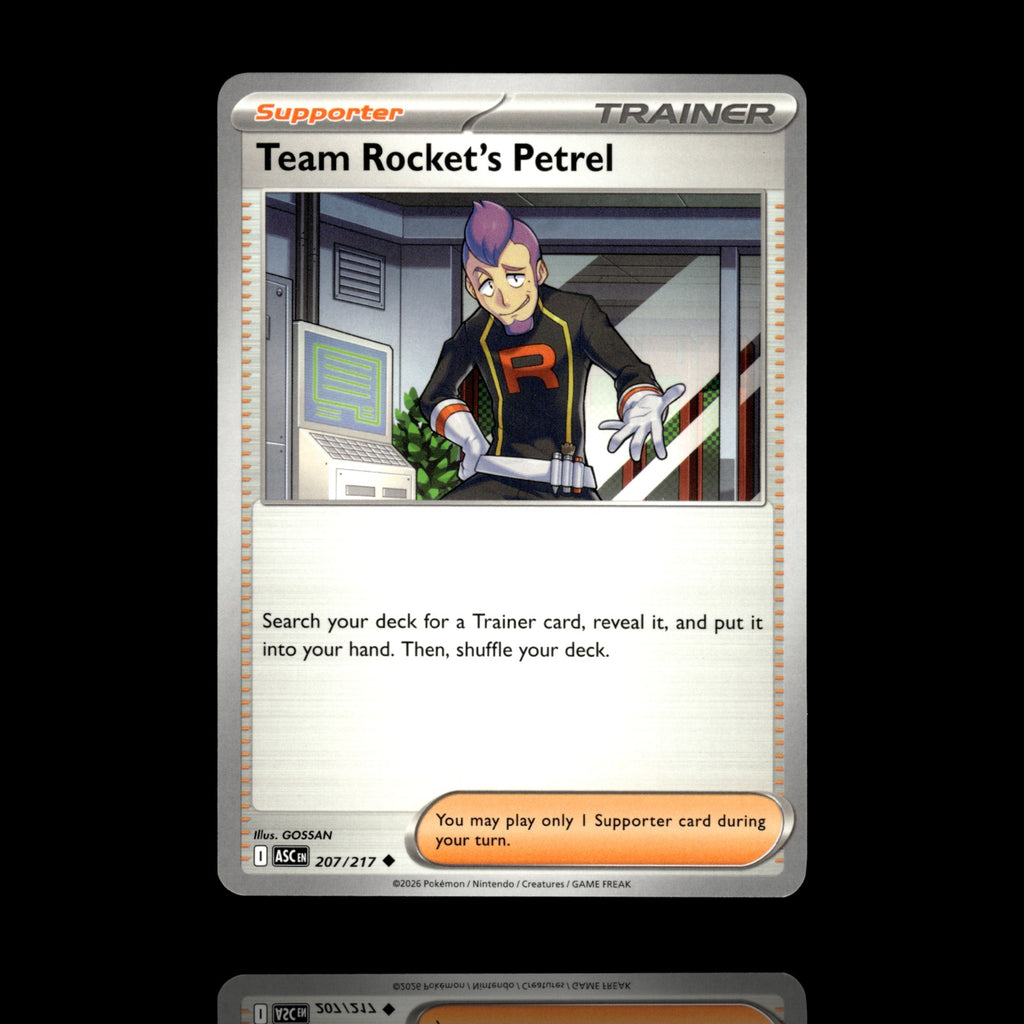 ▸ Team Rocket's Petrel | ME: Ascended Heroes | Uncommon | 207/217 | NM