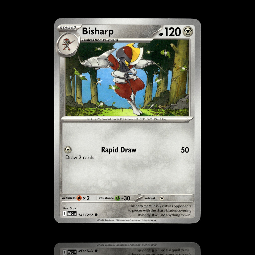 ▸ Bisharp | ME: Ascended Heroes | Common | 147/217 | NM