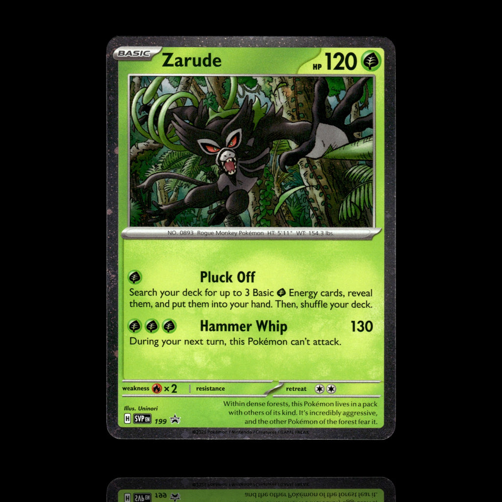 ▸ Zarude Cosmos Holo | SV: Scarlet & Violet Promo Cards | Holo Rare | 199 | NM