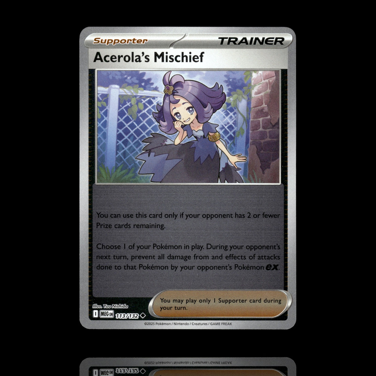 ▸ Acerola's Mischief | ME: Ascended Heroes | Reverse Holo | 180/217 | NM