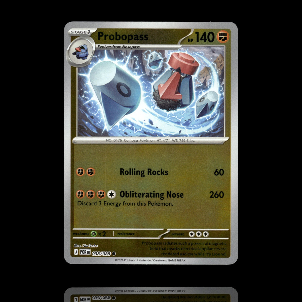▸ Probopass | ME03: Perfect Order | Reverse Holo | 038/088 | NM