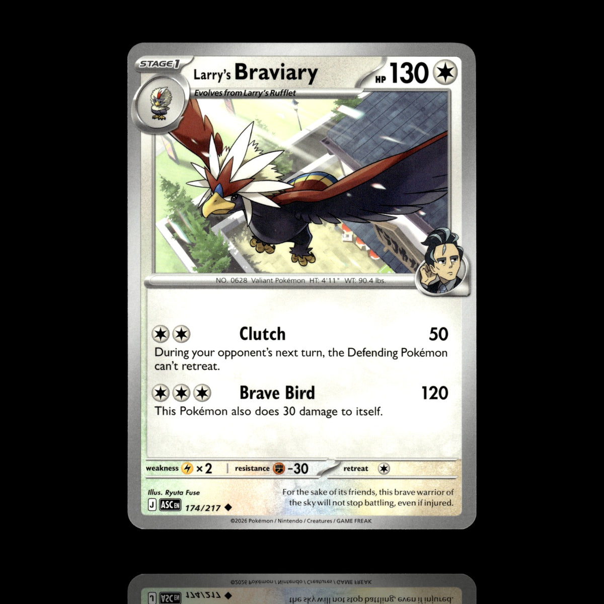 ▸ Larry's Braviary | ME: Ascended Heroes | Uncommon | 174/217 | NM