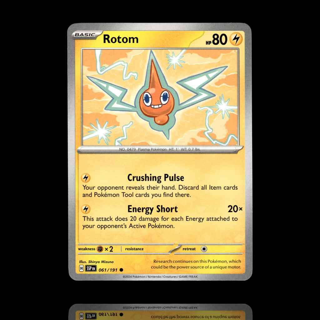 ▸ Rotom | SV08: Surging Sparks | Common | 061/191 | NM