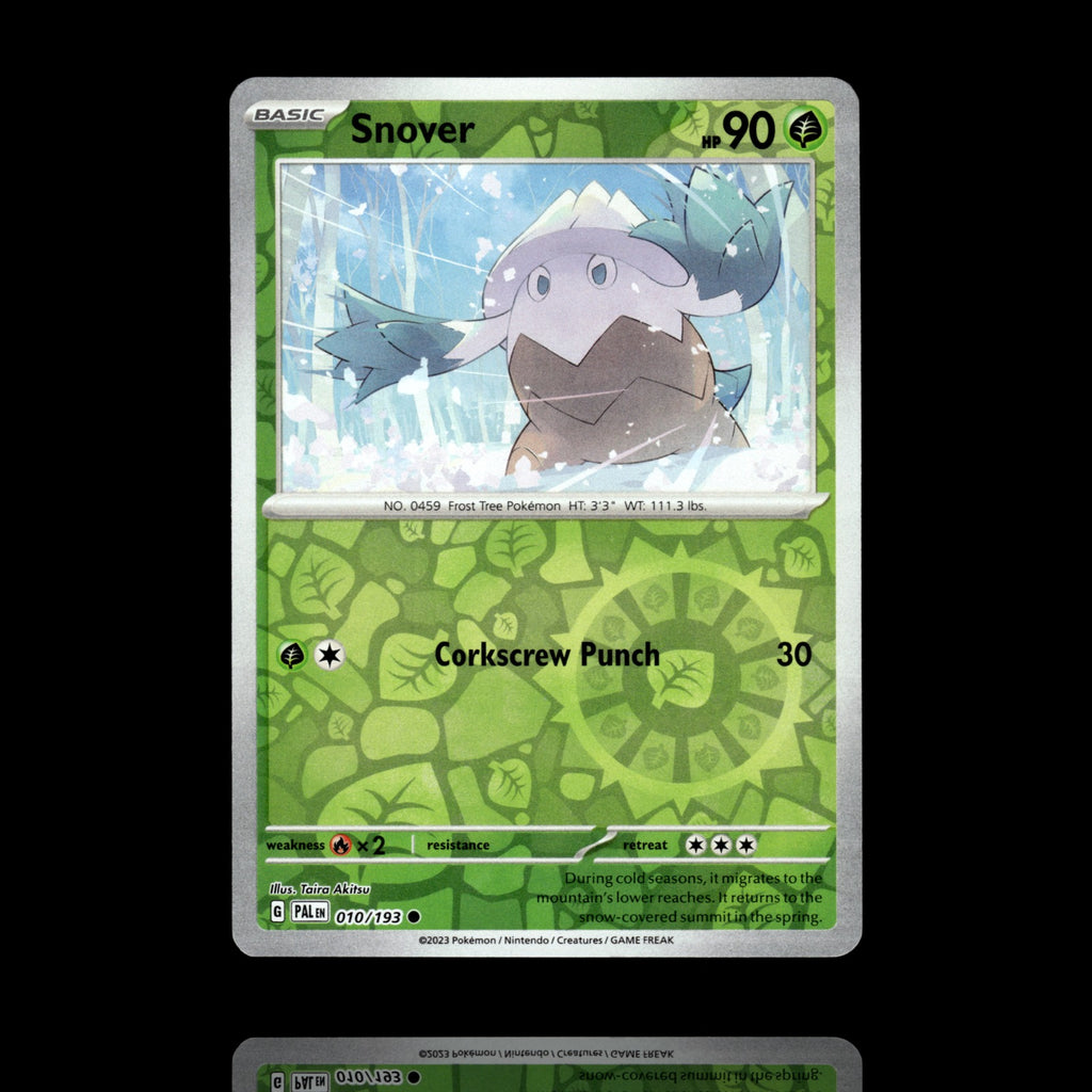 ▸ Snover | SV02: Paldea Evolved | Reverse Holo | 010/193 | NM