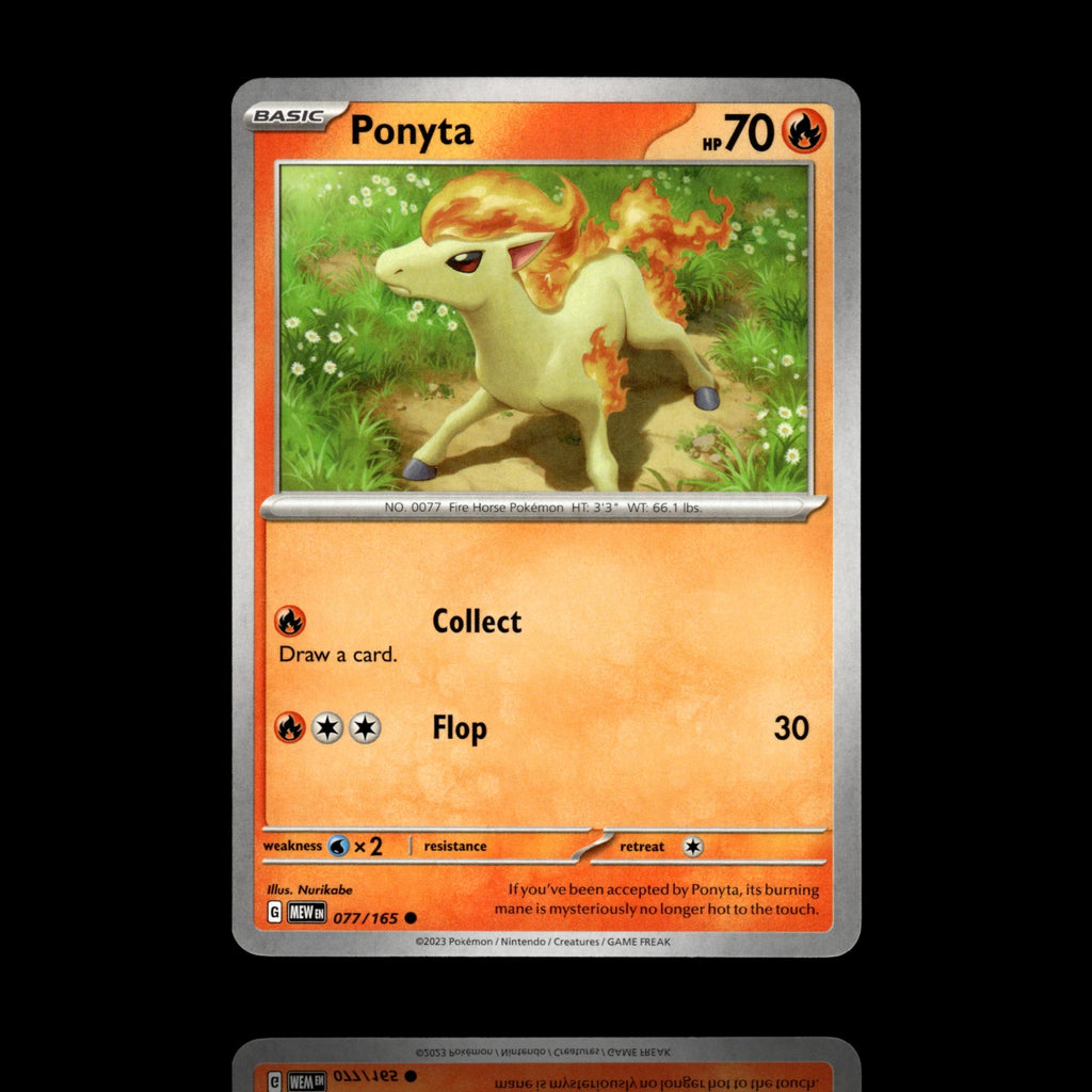 ▸ Ponyta | SV: Scarlet & Violet 151 | Common | 077/165 | NM