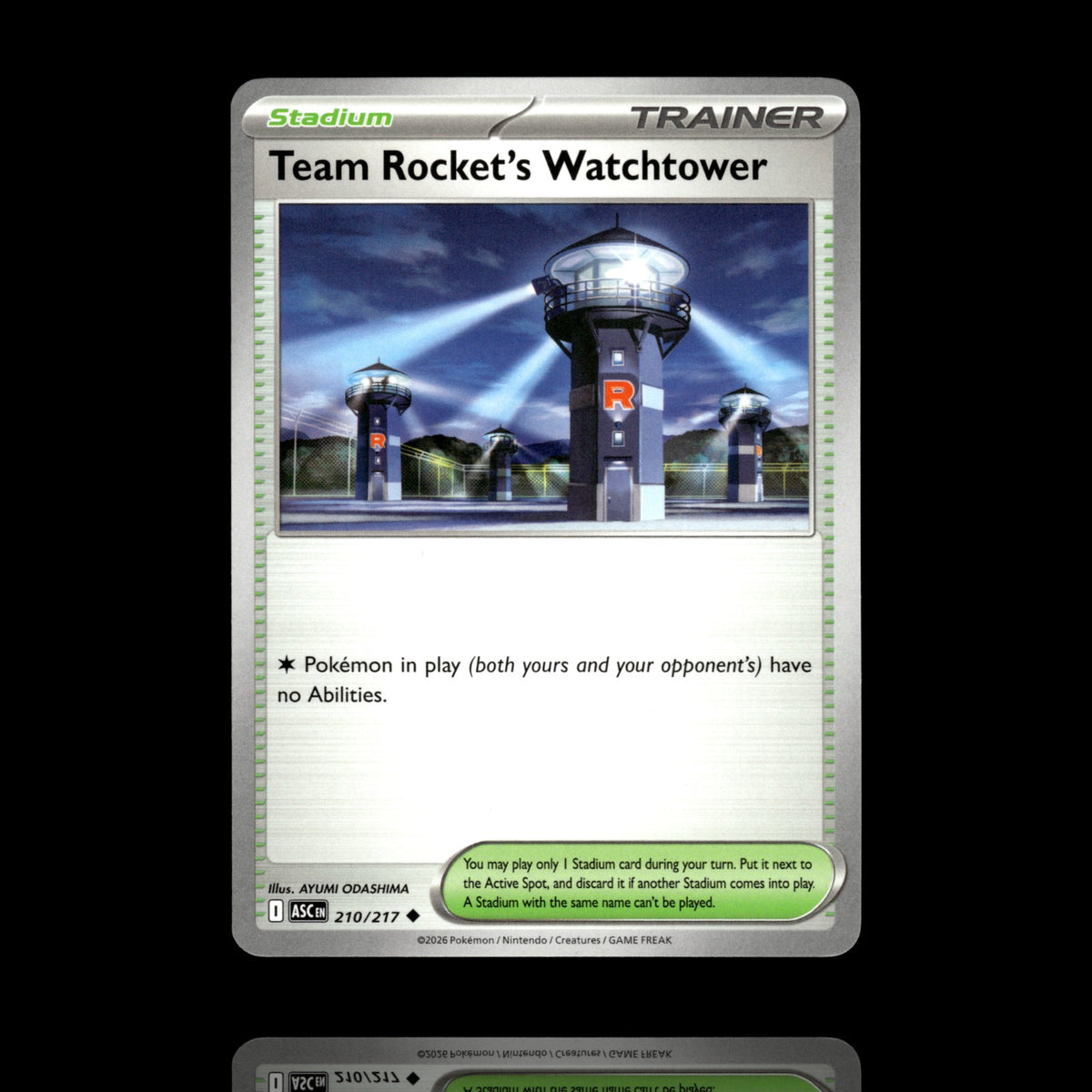▸ Team Rocket's Watchtower | ME: Ascended Heroes | Uncommon | 210/217 | NM