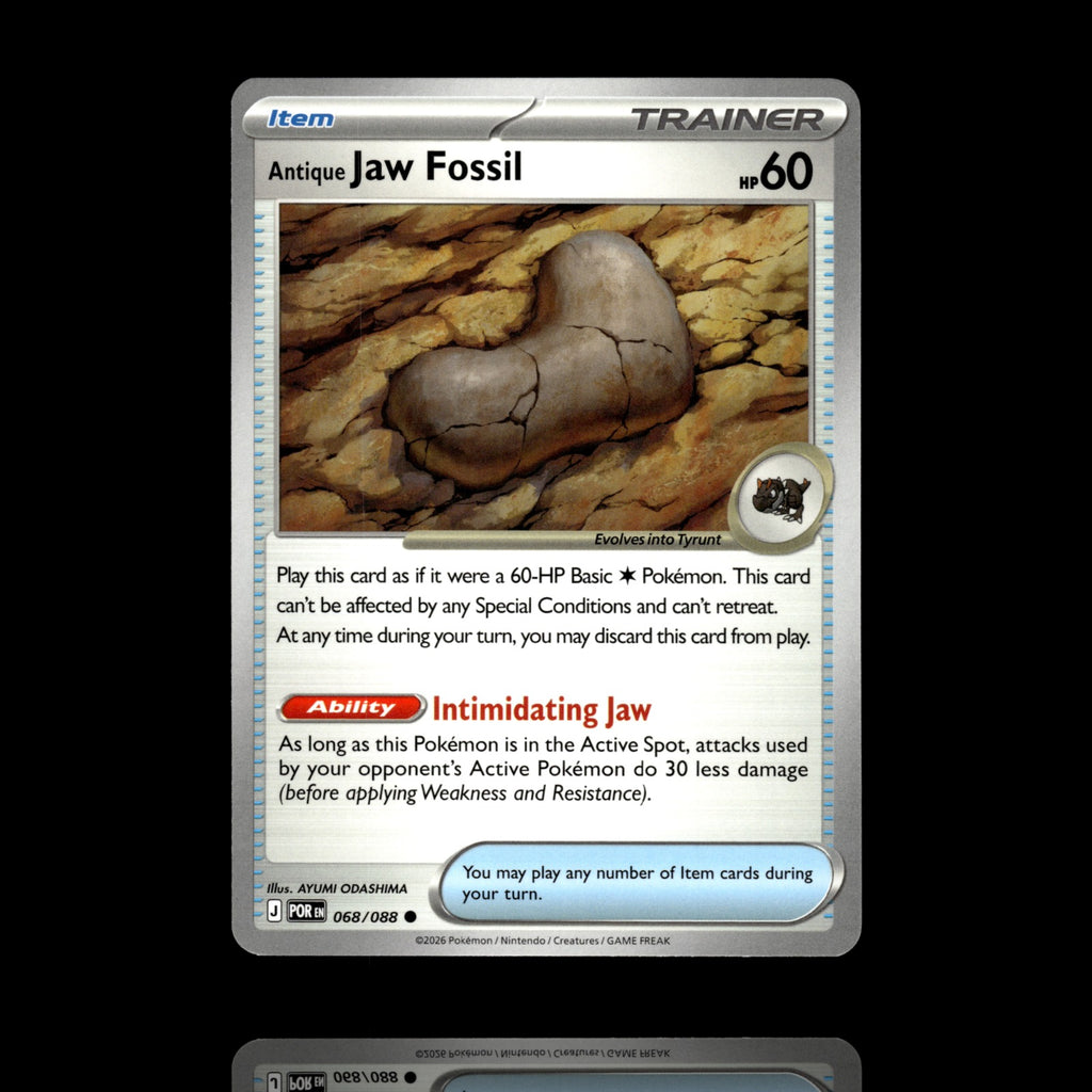 ▸ Antique Jaw Fossil | ME03: Perfect Order | Common | 068/088 | NM