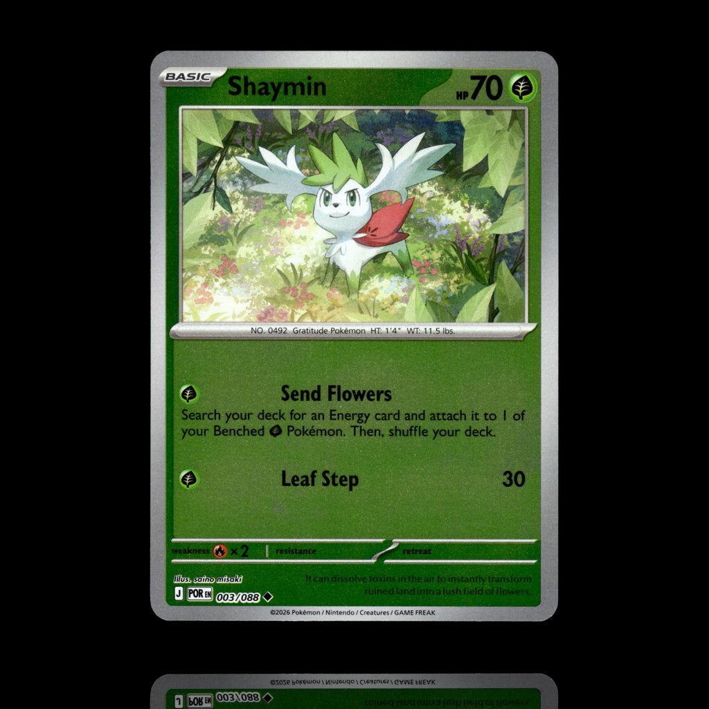 ▸ Shaymin | ME03: Perfect Order | Reverse Holo | 003/088 | NM