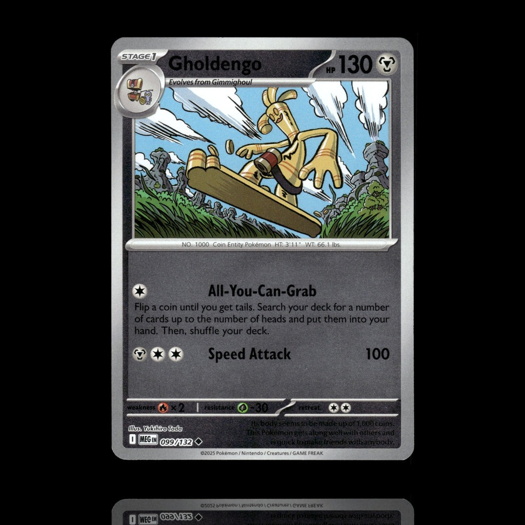 ▸ Gholdengo | ME01: Mega Evolution | Reverse Holo | 099/132 | NM