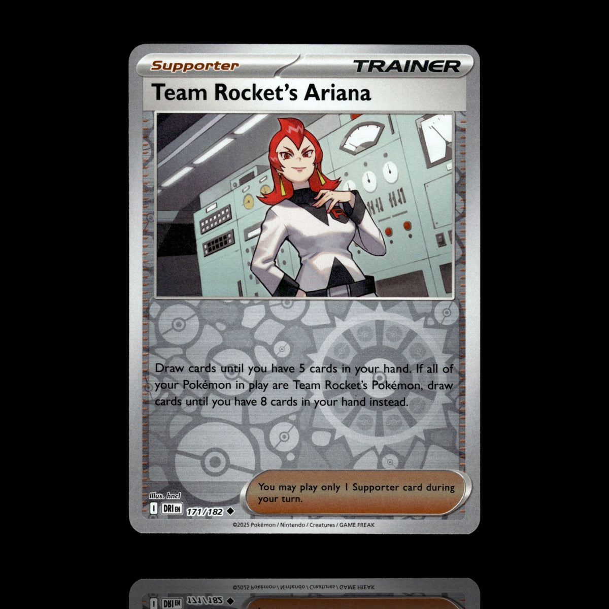 ▸ Team Rocket's Ariana | SV10: Destined Rivals | Reverse Holo | 171/182 | NM