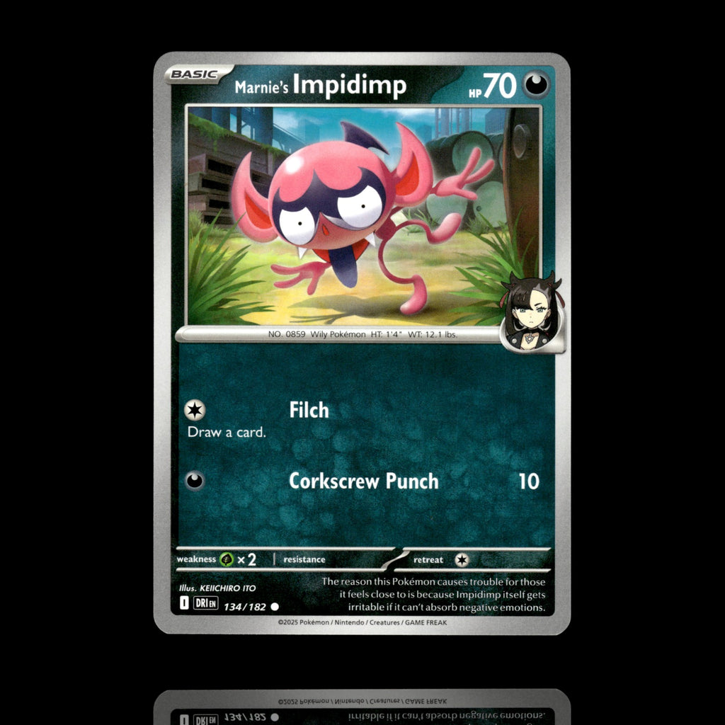 ▸ Marnie's Impidimp | SV10: Destined Rivals | Common | 134/182 | NM
