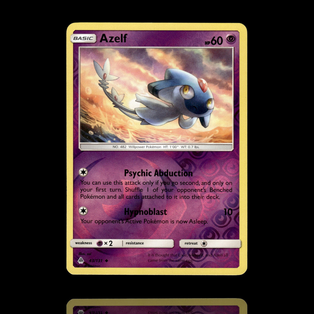 ▸ Azelf | SM Forbidden Light | Reverse Holo | 43/131 | NM