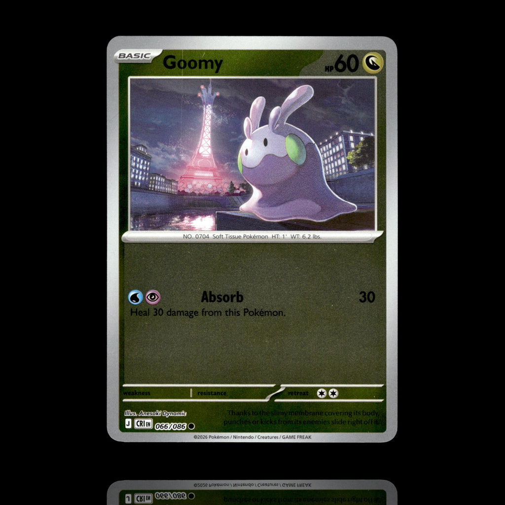 ▸ Goomy | ME04: Chaos Rising | Reverse Holo | 066/086 | NM
