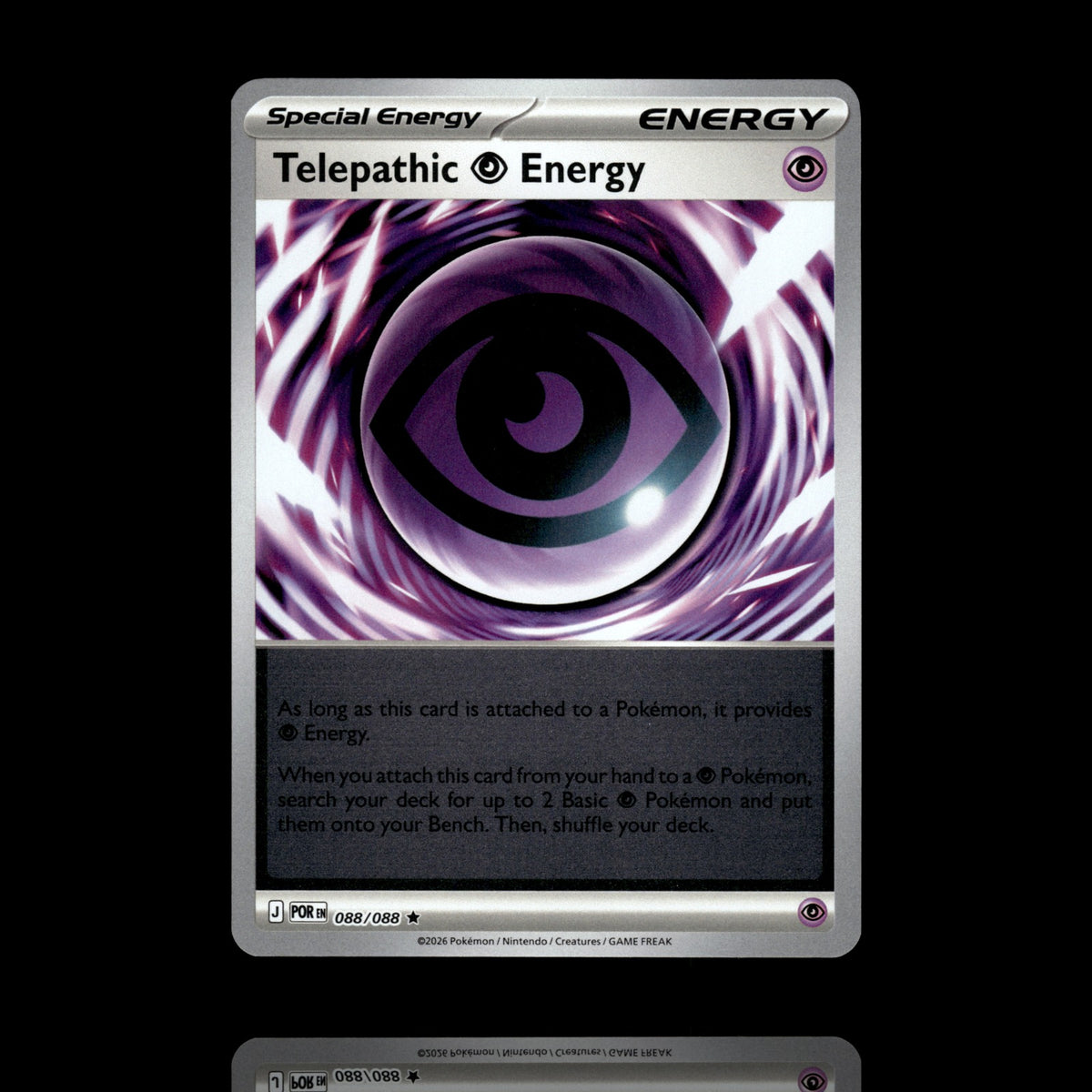 ▸ Telepathic Psychic Energy | ME03 Perfect Order | Reverse Holo | 088/088 | NM