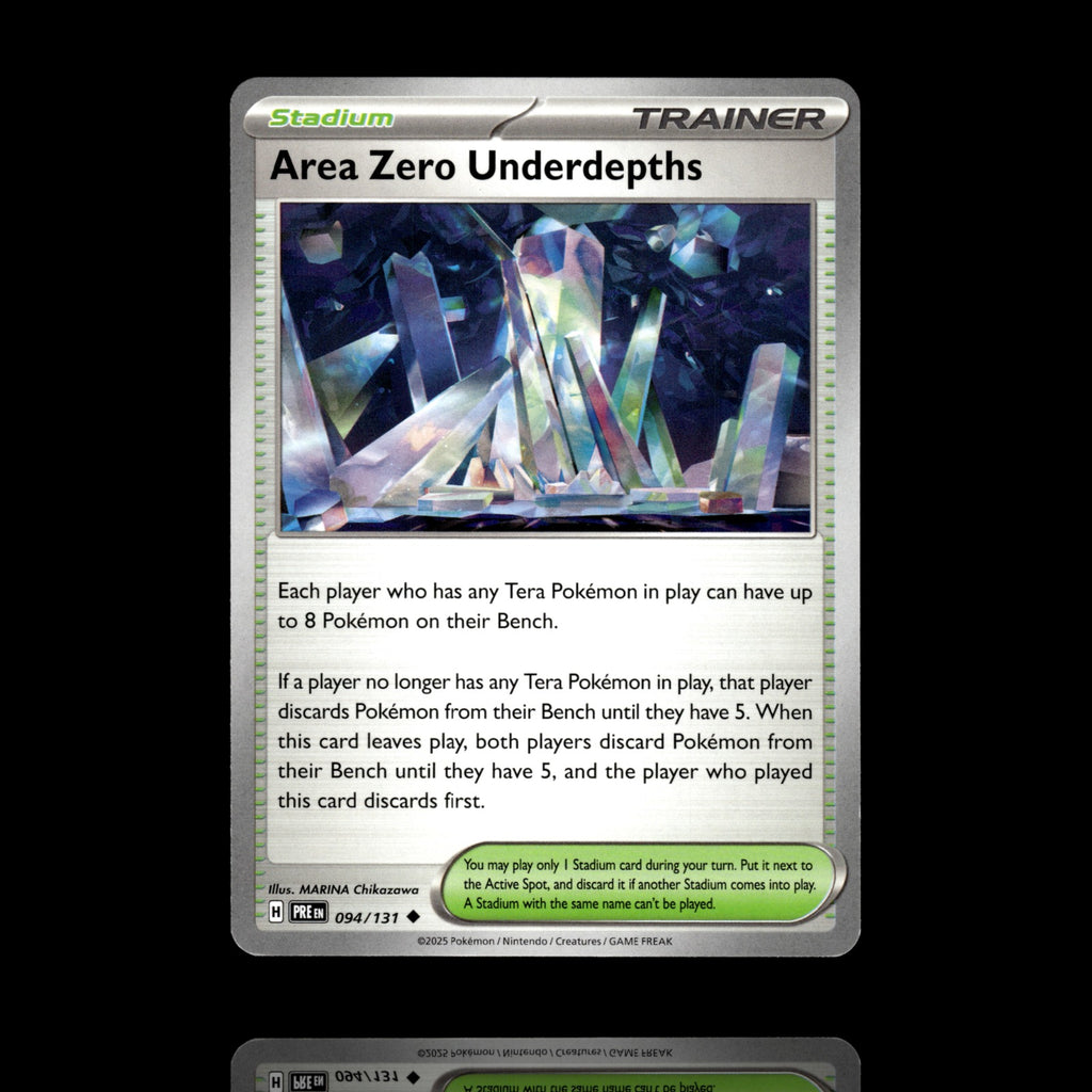▸ Area Zero Underdepths | SV: Prismatic Evolutions | Uncommon | 094/131 | NM