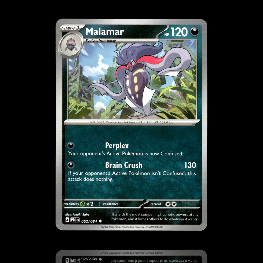 ▸ Malamar | ME05: Pitch Black | Uncommon | 052/084 | NM