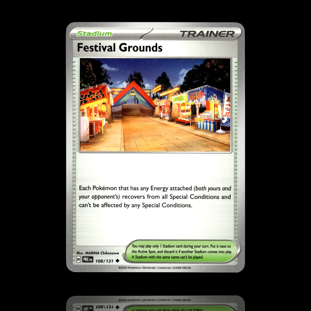 ▸ Festival Grounds | SV: Prismatic Evolutions | Uncommon | 108/131 | NM