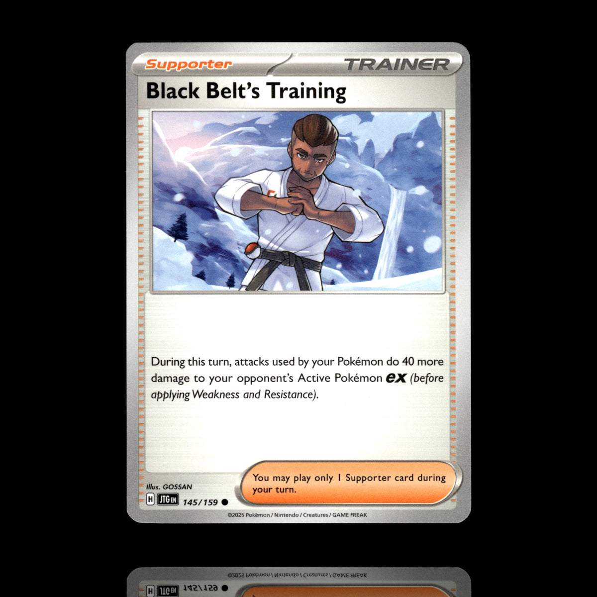 ▸ Black Belt's Training | SV09: Journey Together | Common | 145/159 | NM